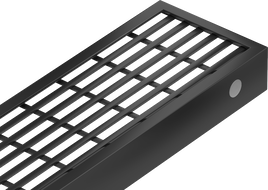 Mexen M33 linijinio nutekėjimo dangtelis 100 cm, juodas - 17330100