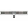 Mexen Flat M33 linijinis nuotekų latakas 60 cm, inox - 1033060-15