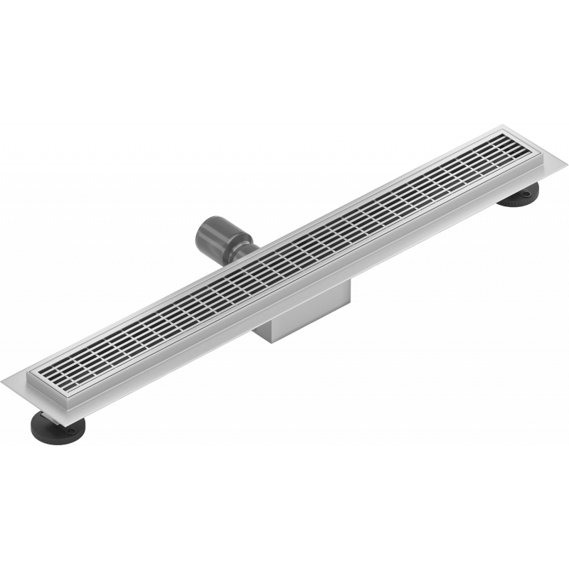 Mexen Flat M33 linijinis nuotekų latakas 60 cm, inox - 1033060-15