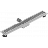 Mexen Flat M33 linijinis nuotekų latakas 60 cm, inox - 1033060-15