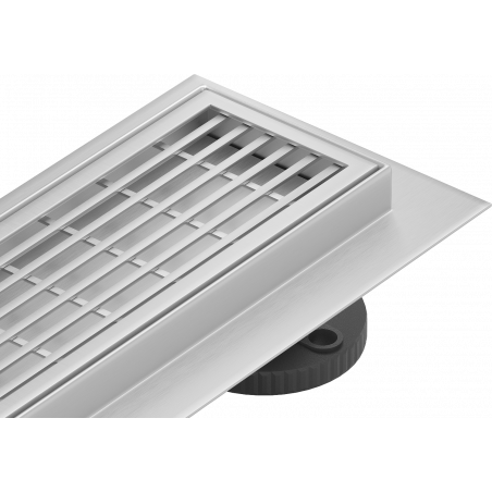 Mexen Flat M33 linijinis nuotekų latakas 60 cm, inox - 1033060-15