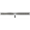 Mexen Flat M33 linijinis nutekėjimas 90 cm, inox - 1033090-15