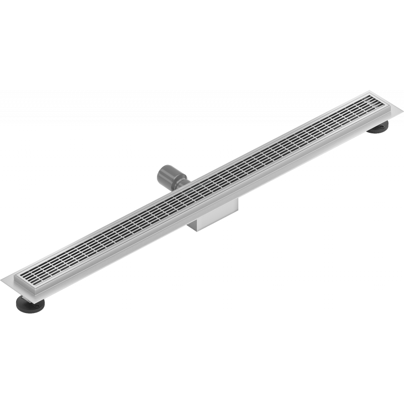 Mexen Flat M33 linijinis nutekėjimas 90 cm, inox - 1033090-15
