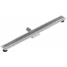 Mexen Flat M33 linijinis nutekėjimas 90 cm, inox - 1033090-15
