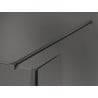 Mexen Kioto Walk-in dušo siena 100 x 75 x 30 cm, skaidrus, gun metal - 800-100-075-221-95-00-030