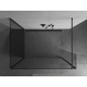 Mexen Kioto dušo pertvara Walk-in 125 x 80 x 30 cm, skaidri, gun metal - 800-125-080-221-95-00-030