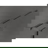 Mexen Kioto Walk-in dušo siena 120 x 85 x 30 cm, skaidrus, gun metal - 800-120-085-221-95-00-030