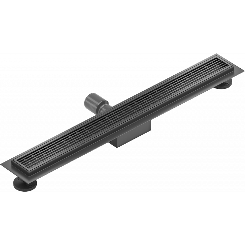 Mexen Flat M33 linijinis 60 cm kanalizacijos nutekėjimas, juodas - 1733060-15