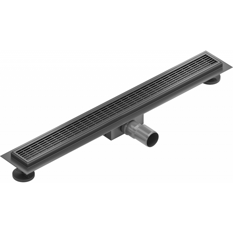 Mexen Flat M33 linijinis 60 cm kanalizacijos nutekėjimas, juodas - 1733060-15