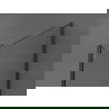 Mexen Kioto Walk-in dušo stiklas 120 x 110 x 30 cm, skaidrus, gun metal - 800-120-110-221-95-00-030