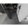 Mexen Kioto Dušo siena Walk-in 120 x 120 x 30 cm, skaidrus, ginklų metalo spalvos - 800-120-120-221-95-00-030