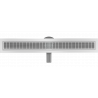Mexen Flat 360° M33 linijinis pasukamasis nutekėjimas 70 cm, inox - 1033070-40