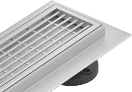 Mexen Flat 360° M33 pasukamas linijinis nutekėjimas 80 cm, inox - 1033080-40