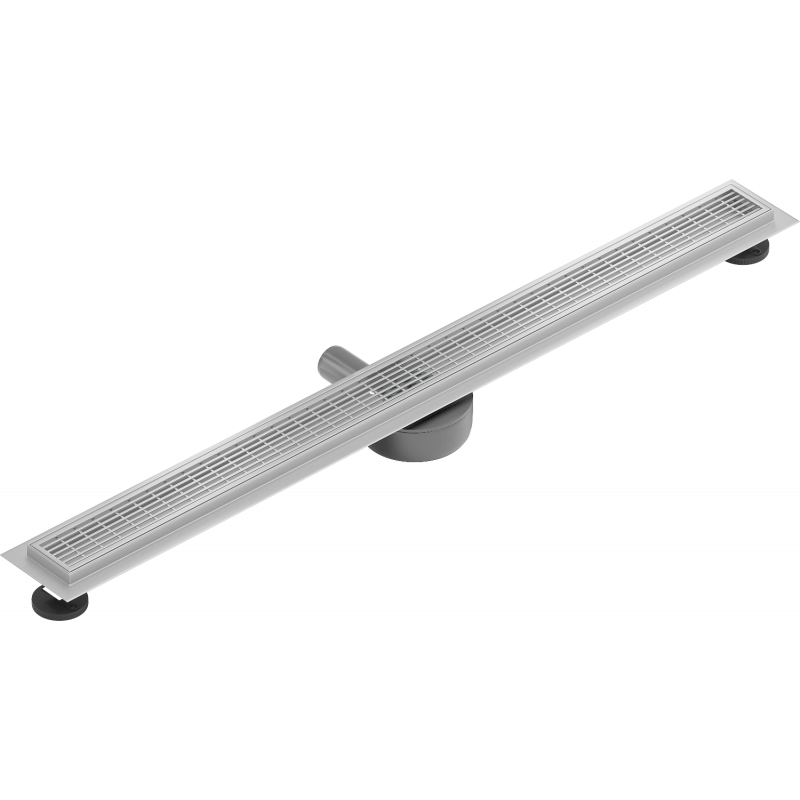 Mexen Flat 360° M33 rotacinis linijinis nutekėjimas 80 cm, inox - 1033080-40