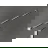 Mexen Kioto dušo siena Walk-in 135 x 100 x 40 cm, skaidrus, šviesiai nikalizuotas - 800-135-100-221-97-00-040