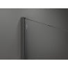Mexen Kioto Walk-in dušo siena 120 x 90 cm, skaidrus, šaudo pilkas šepetys - 800-120-202-66-00-090