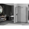 Mexen Kioto walk-in dušo sienelė 150 x 85 cm, skaidri, šauniai pilka šlifuota - 800-150-202-66-00-085