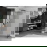 Mexen Kioto dušo sienelė Walk-in 160 x 70 cm, permatoma, ginklo pilka šlifuota - 800-160-202-66-00-070