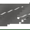 Mexen Kioto dušo sienelė Walk-in 110 x 40 cm, skaidri, balta - 800-110-212-20-00-040
