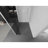 Mexen Kioto dušo sienelė Walk-in 150 x 40 cm, skaidrus, baltas - 800-150-212-20-00-040