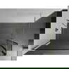 Mexen Kioto Walk-in dušo siena 100 x 30 cm, juodas raštas, auksinis - 800-100-212-50-70-030