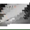 Mexen Kioto dušo sienelė Walk-in 110 x 40 cm, juodas raštas, rožinė auksinė - 800-110-212-60-70-040