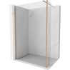 Mexen Kioto dušo siena Walk-in 155 x 30 cm, skaidrus, šlifuota varis - 800-155-212-65-00-030