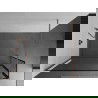 Mexen Kioto dušo sienelė Walk-in 140 x 40 cm, juodas raštas, šepečiu poliruota varis - 800-140-212-65-70-040