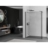 Mexen Kioto Walk-in dušo siena 120 x 40 cm, skaidri, juoda - 800-120-212-70-00-040