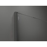 Mexen Kioto dušo sienelė Walk-in 130 x 40 cm, skaidri, gun metal - 800-130-212-95-00-040