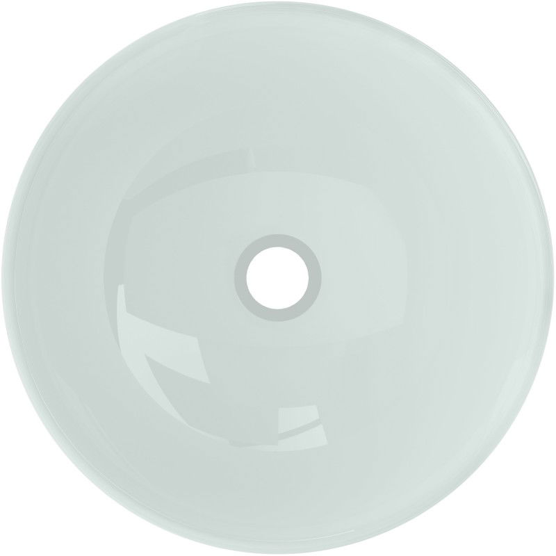 Mexen Mira stiklinis praustuvas ant stalviršio 42 x 42 cm, baltas - 24124230