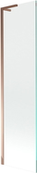 Mexen Next L vonios kambario pertvara su 1 durimis 50 x 150 cm, skaidrus, rausvas auksas - 895-050-000-03-00-60