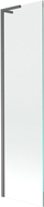 Mexen Next L vonios ekranas 1-duris 50 x 150 cm, permatomas, šešėlinė pilka šlifuota - 895-050-000-03-00-66
