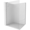 Mexen Kioto L Walk-in dušo sienelė 80 x 200 cm, skaidrus, chromas - 800-080-103-01-09