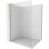 Mexen Kioto L dušo siena Walk-in 70 x 200 cm, skaidrus, auksinis - 800-070-103-50-09