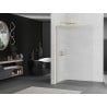 Mexen Kioto L dušo sienelė Walk-in 90 x 200 cm, skaidrus, auksinis - 800-090-103-50-09