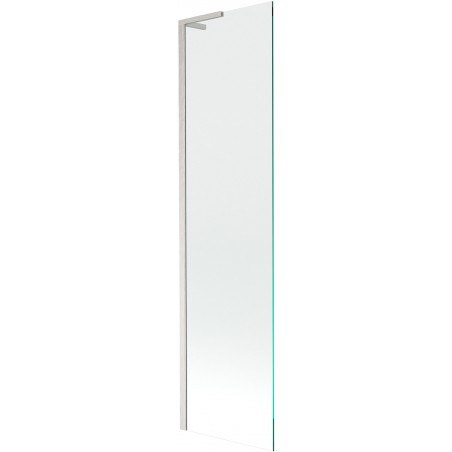 Mexen Next L vonios užuolaida 1-duris 50 x 150 cm, skaidrus, šlifuotas nikelis - 895-050-000-03-00-97