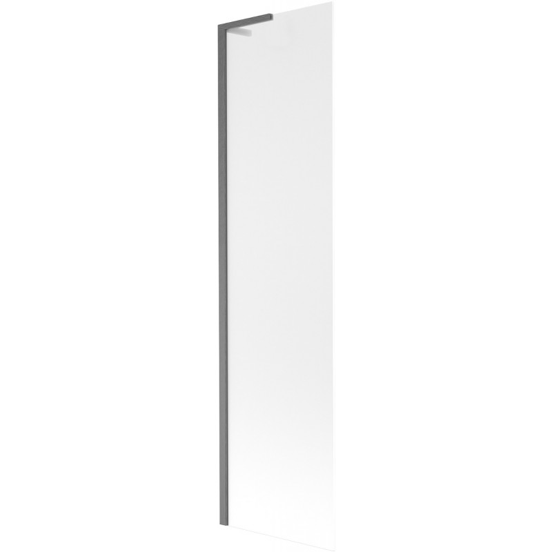 Mexen Next L vonios sienelė, 1 durų, 50 x 150 cm, matinė, pilkai šešėliuota - 895-050-000-03-30-66