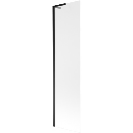 Mexen Next L vonios ekranas, 1 sparnas, 50 x 150 cm, matinis, juodas - 895-050-000-03-30-70