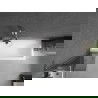 Mexen Next L vonios kambarys 1-duris 50 x 150 cm, grafitas, chromas - 895-050-000-03-40-01