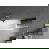 Mexen Next L vienos dalies vonios ekranas 50 x 150 cm, grafitas, auksinis šlifuotas - 895-050-000-03-40-55