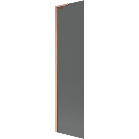 Mexen Next L vonios pertvara 1-durų 50 x 150 cm, grafitas, šlifuota varis - 895-050-000-03-40-65