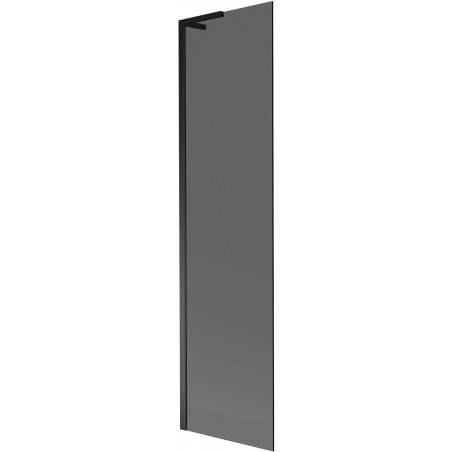 Mexen Next L vonios pertvara, 1-panelė, 50 x 150 cm, grafito, juoda - 895-050-000-03-40-70
