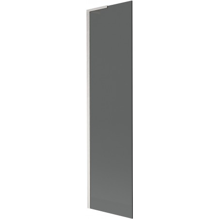 Mexen Next L vonios ekranas, vienos dalies 50 x 150 cm, grafitas, šlifuotas nikelis - 895-050-000-03-40-97