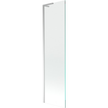 Mexen Next L vonios pertvara, 1 sparnas, 50 x 150 cm, skaidri, chromas - 895-050-000-03-00-01
