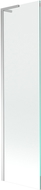 Mexen Next L vonios ekrano 1-durys 50 x 150 cm, permatomas, chromas - 895-050-000-03-00-01