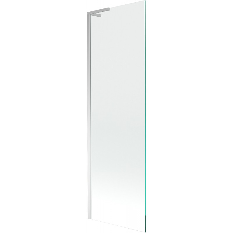 Mexen Next L vonios pertvara 1-durys 60 x 150 cm, skaidri, chromuota - 895-060-000-03-00-01