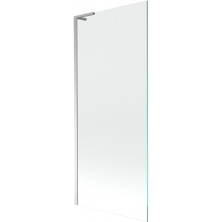 Mexen Next L vonios uždanga 1-sparnų 80 x 150 cm, skaidri, chromas - 895-080-000-03-00-01