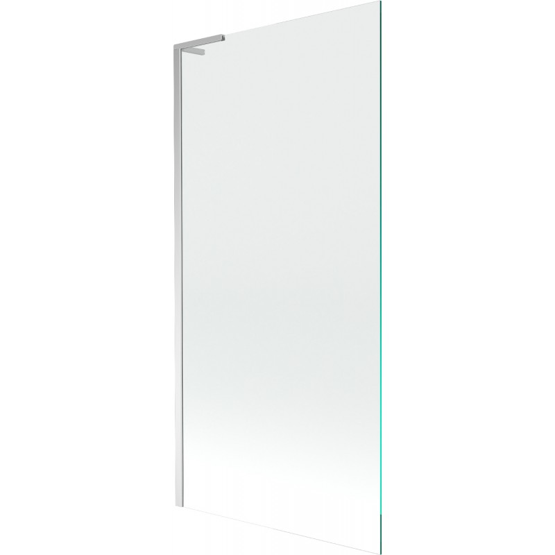 Mexen Next L vonios ekranas, 1-panelis, 90 x 150 cm, permatomas, chromas - 895-090-000-03-00-01