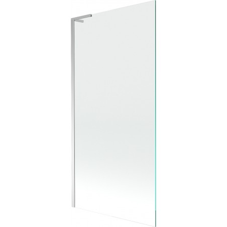 Mexen Next L vonios ekranas, 1-panelis, 90 x 150 cm, permatomas, chromas - 895-090-000-03-00-01